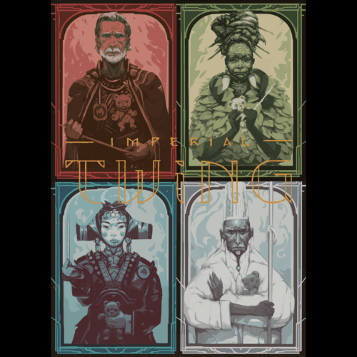 Limited Edition Character Art Print Set