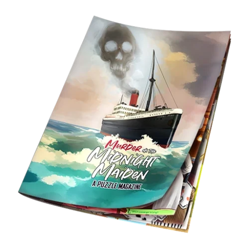 Murder On The Midnight Maiden: Puzzle Magazine