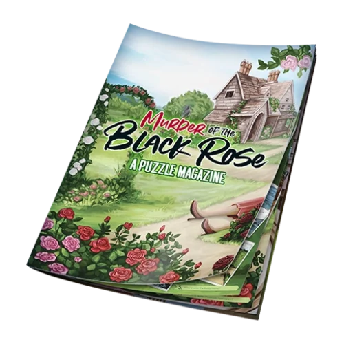 Murder Of The Black Rose: Puzzle Magazine
